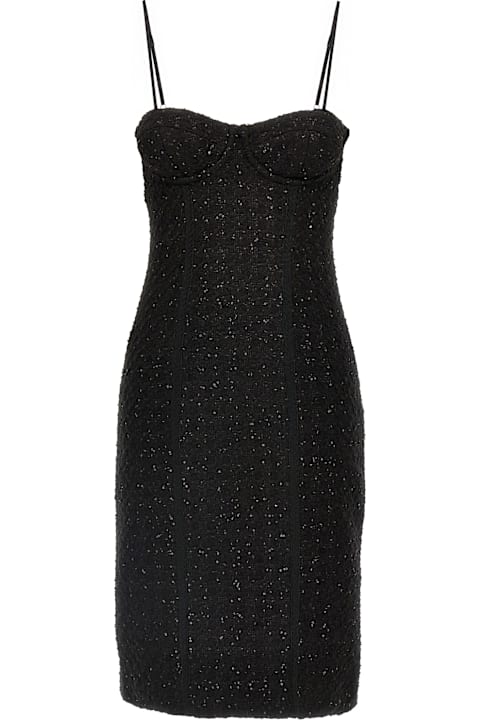 Rotate by Birger Christensen Dresses for Women Rotate by Birger Christensen Bouclé Midi Dress