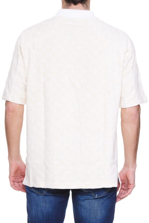 AMBUSH Shirts for Women AMBUSH Monogram Pattern Zipped Polo Shirt