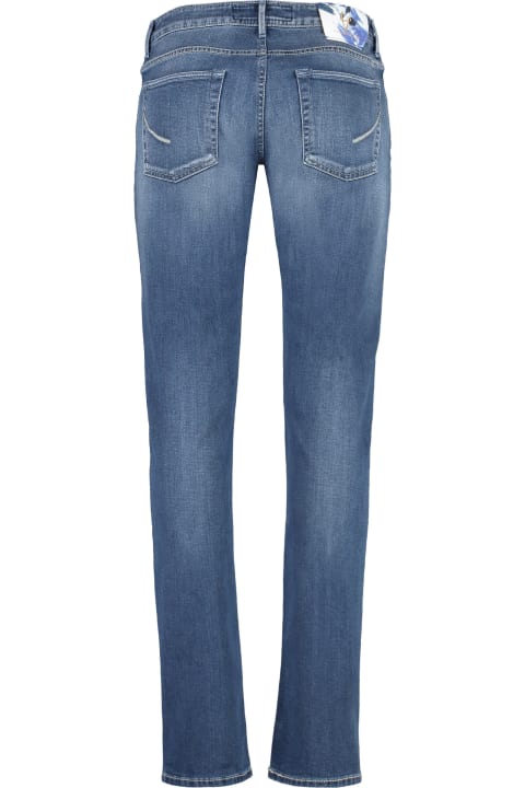 Hand Picked for Women Hand Picked 5-pocket Straight-leg Jeans