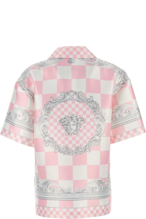 Versace Clothing for Women Versace Printed Duchesse Shirt