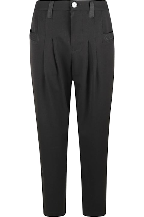 High Pants & Shorts for Women High Trousers Black