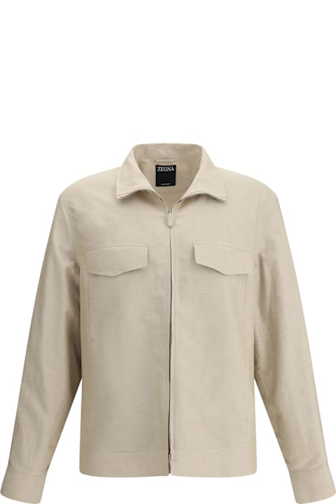 Zegna Coats & Jackets for Men Zegna Overshirt Jacket