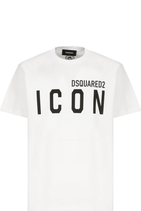 Dsquared2 Topwear for Men Dsquared2 Logo Print T-shirt