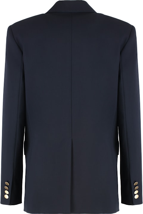 Max Mara Studio for Women Max Mara Studio Edicola Double-breasted Wool Blazer