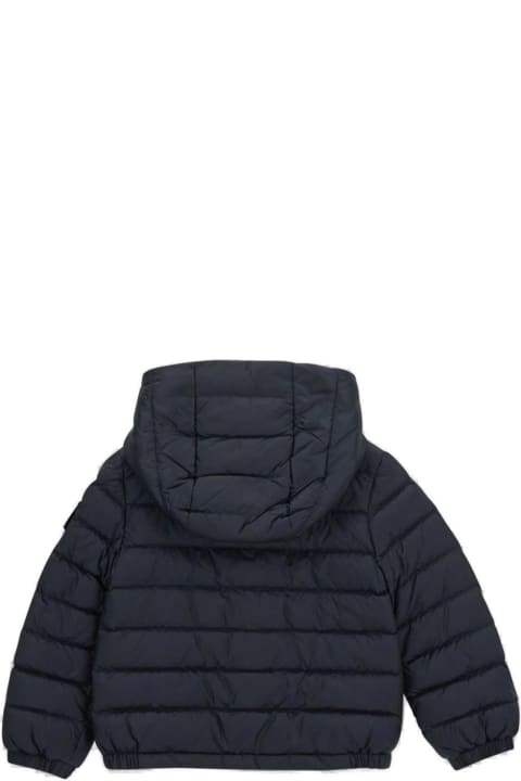 Moncler Topwear for Baby Girls Moncler Logo Patch Padded Jacket