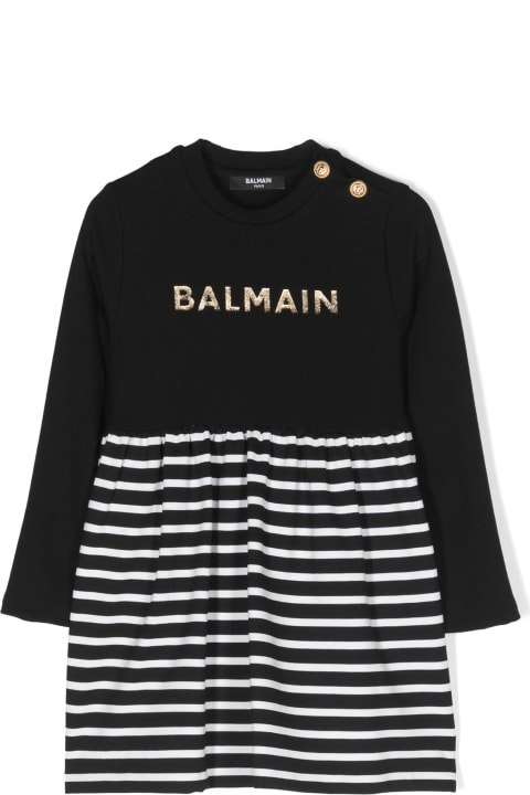 Balmain Dresses for Baby Girls Balmain Balmain Dresses Black