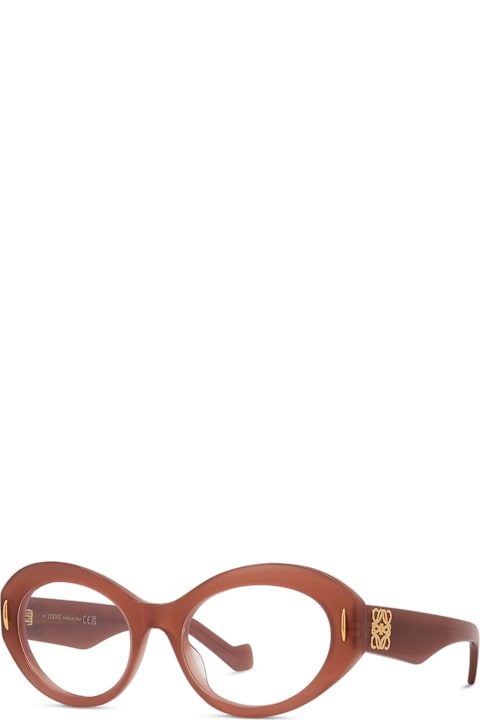 【送料&関税込】Loewe Lw50090i - Brown Rx Glasses Loewe Lw50090i - Brown Rx Glasses | italist