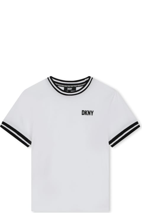 DKNY T-Shirts & Polo Shirts for Boys DKNY T-shirt Con Logo