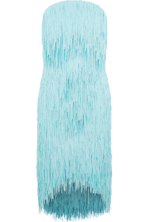 Bottega Veneta Dresses for Women Bottega Veneta Fringed Midi Dress