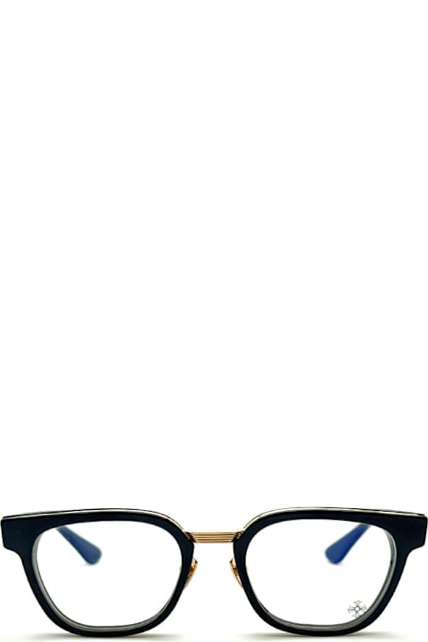 Chrome Hearts Eyewear for Men Chrome Hearts Duck Butter - Black / Gold Rx Glasses