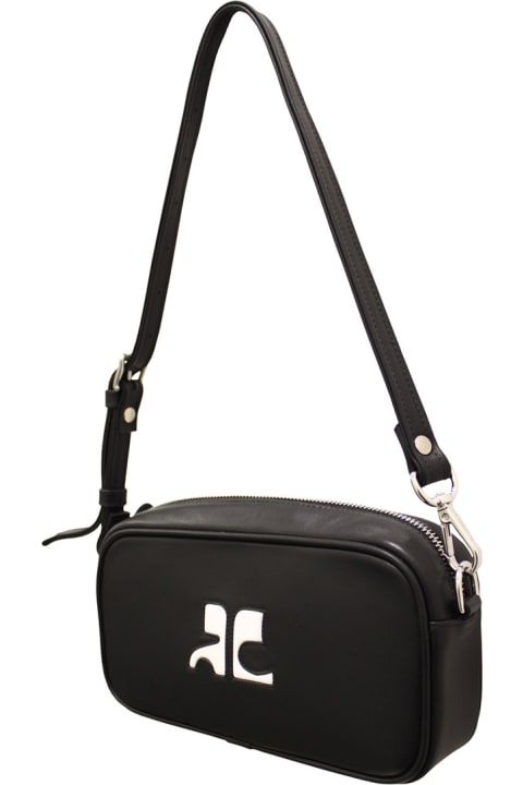 Bags for Women Courrèges Leather Camera Baguette Bag