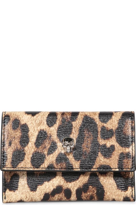 Alexander McQueen Accessories for Women Alexander McQueen Leopard Card Holder