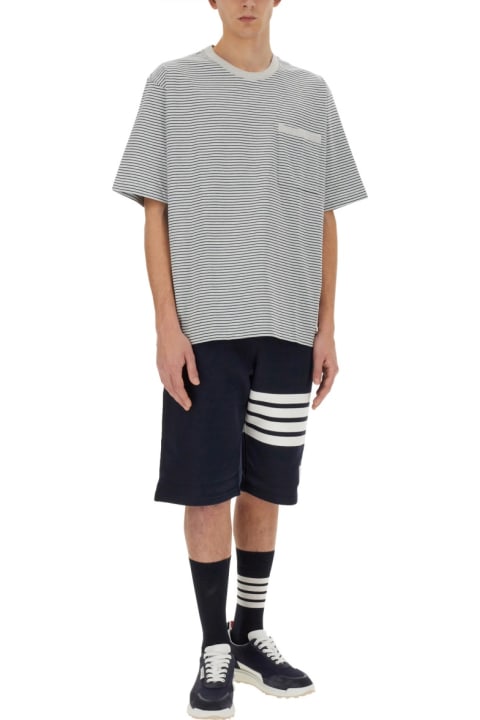 Thom Browne for Men Thom Browne T-shirt With Pocket