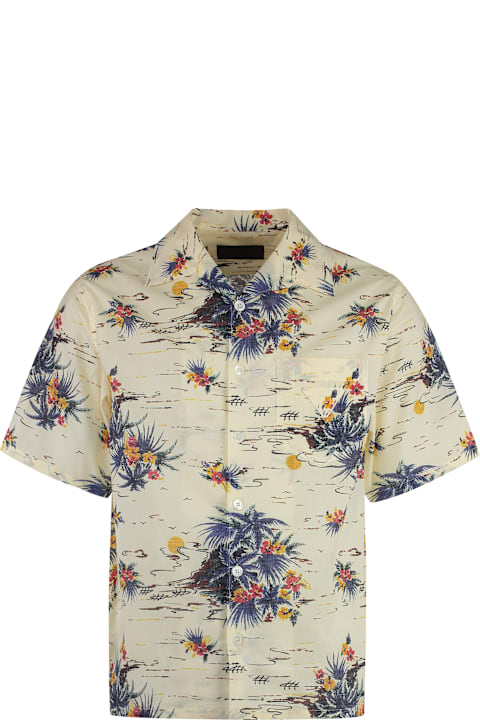 Prada Shirts for Women Prada Short Sleeve Cotton Shirt