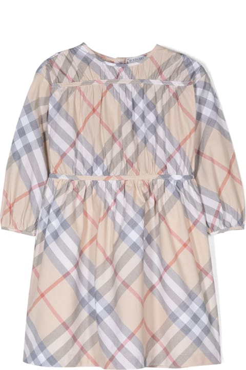 Dresses for Girls Burberry Burberry Kids Dresses Beige