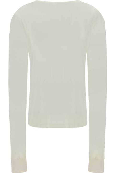 Éterne ملابس علوية لـ السيدات Éterne Boyfriend Long Sleeve Jersey