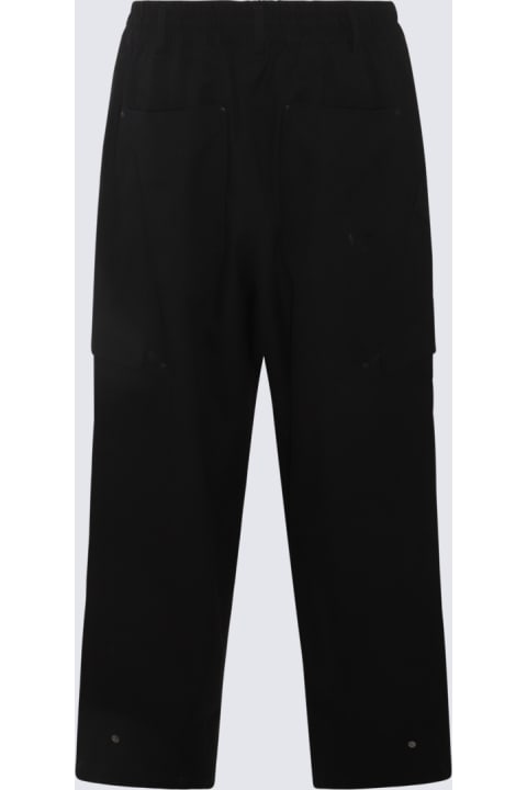 Y-3 Pants for Men Y-3 Black Cotton Pants