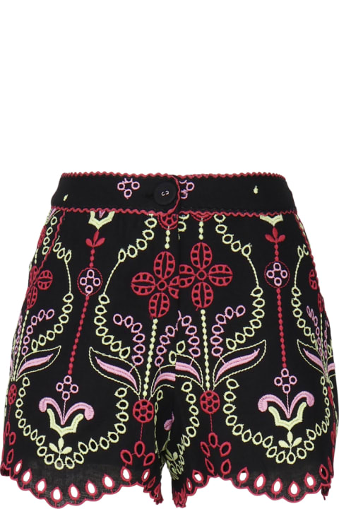 Homeware Charo Ruiz Kira Shorts In Cotton And Linen Blend