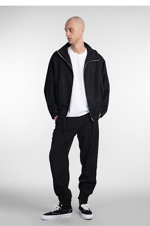 Attachment الملابس لـ القسم الرجالي Attachment Pants In Black Nylon