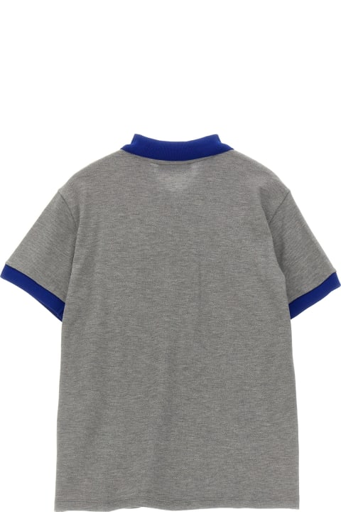 T-Shirts & Polo Shirts for Boys Versace Logo Polo Shirt