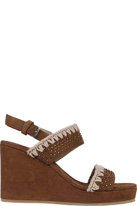 Fashion for Women Mou Wedge Two Band & Back Strap Ho