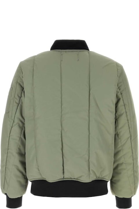 Refrigiwear for Men Refrigiwear Sage Green Polyester Giano Jacket