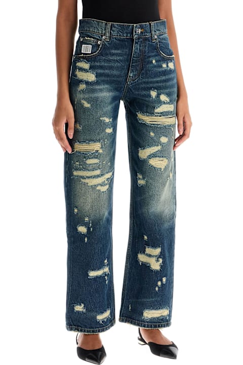 أدوات منزلية Marc Jacobs Jeans 'the Rip And Repair Straight Jean
