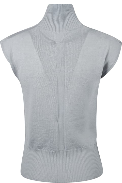 Rick Owens for Women Rick Owens Sl Turtle Capped Sleeve Jumper