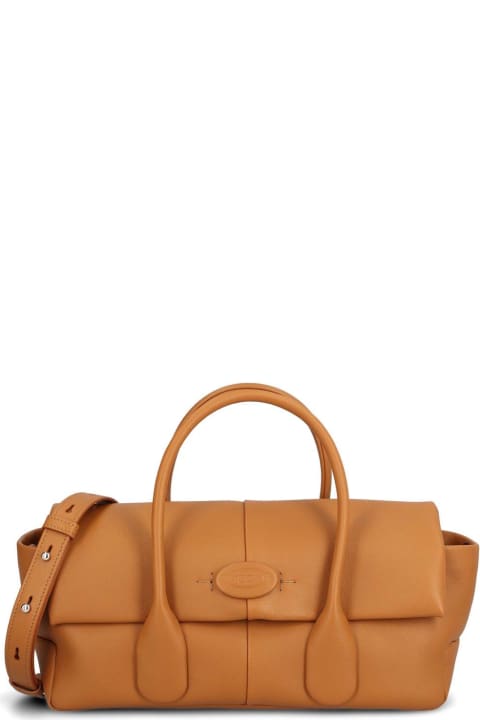 Tod's for Women Tod's Di Logo Patch Tote Bag