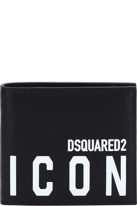 Wallets for Men Dsquared2 Icon Wallet