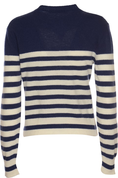 ウィメンズ新着アイテム Philosophy di Lorenzo Serafini Logo Embroidered Stripe Sweater
