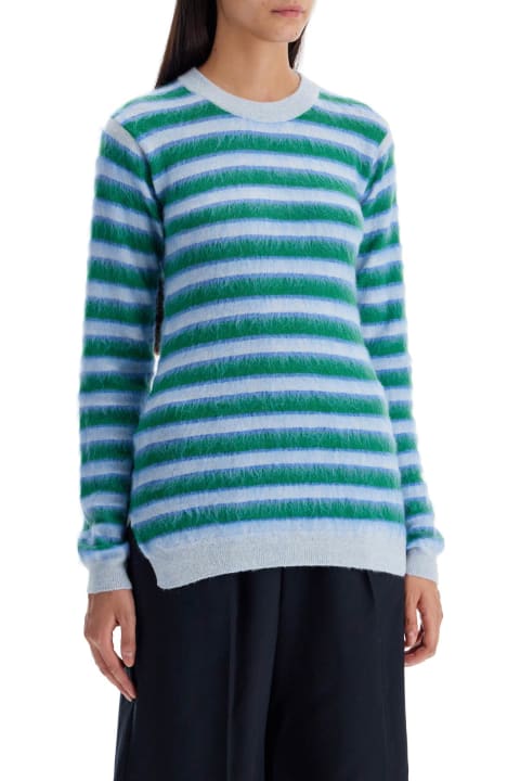 Marni Sweaters for Women Marni Striped Crewneck Pullover