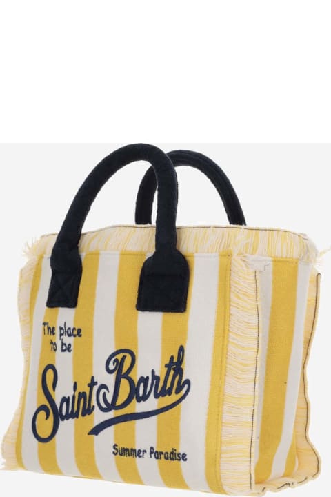 MC2 Saint Barth Totes for Women MC2 Saint Barth Colette Tote Bag With Striped Pattern And Logo