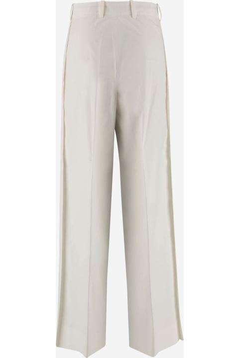 Armarium Pants & Shorts for Women Armarium Cotton Poplin Pants