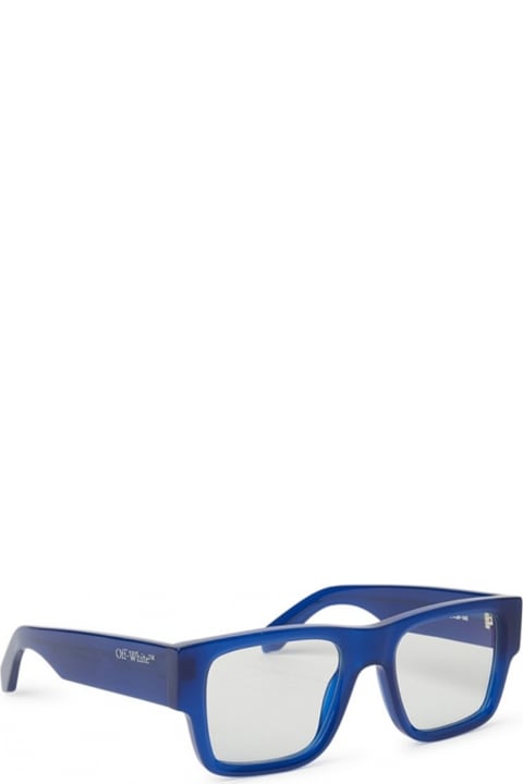 メンズ アイウェア Off-White Off White Oerj040 Style 40 4700 Blue Glasses