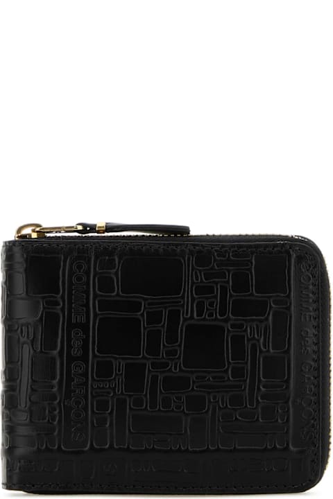 Comme des Garçons Black Leather Wallet