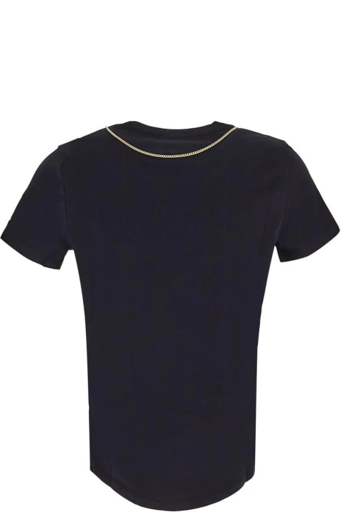 Elisabetta Franchi Topwear for Women Elisabetta Franchi Black T-shirt