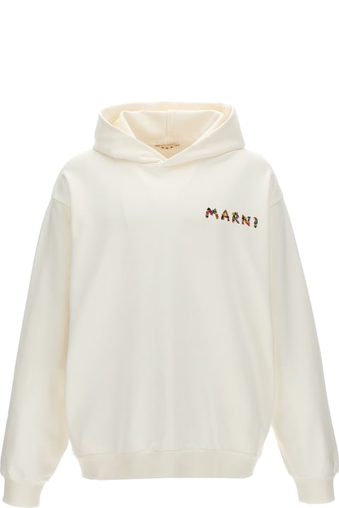 Marni for Men Marni Logo Print Hoodie