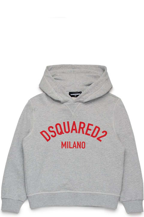 Dsquared2 Sweaters & Sweatshirts for Boys Dsquared2 Logo Printed Hoodie