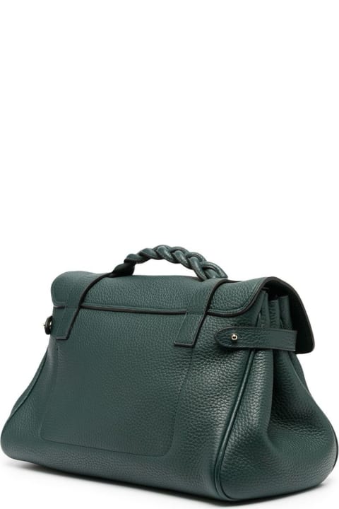 Fashion for Women Mulberry Mulberry Woman's Alexa Heavy Green Leather Handbag