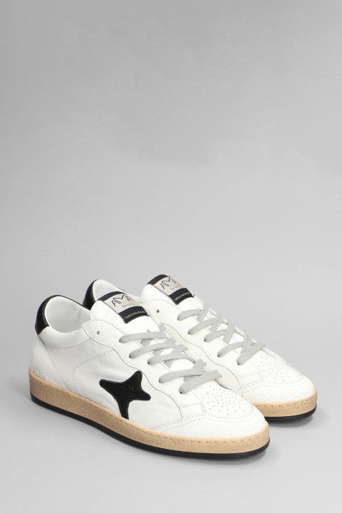 メンズ AMA-BRANDのスニーカー AMA-BRAND Sneakers In White Leather