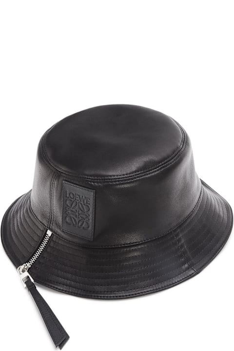 Loewe Accessories for Men Loewe Leather Fisherman Hat