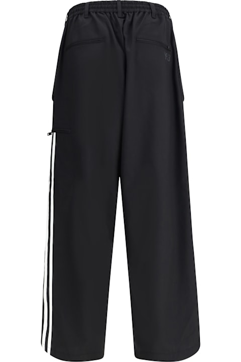 Y-3 for Kids Y-3 Wool Straight-leg Pants