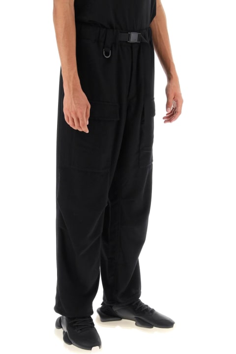 Fashion for Women Y-3 Flannel Cargo Pants