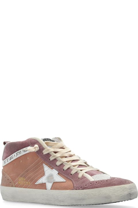 Golden Goose Shoes for Women Golden Goose Double Quarter Mid-star Sneakers