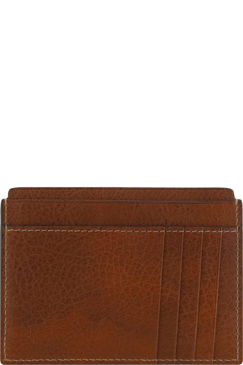 メンズ Brunello Cucinelliの財布 Brunello Cucinelli Leather Card Holder