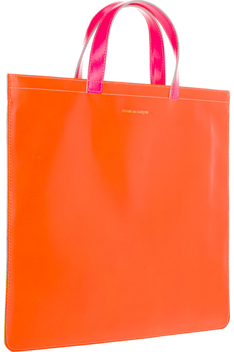 Fashion for Women Comme des Garçons Wallet Super Fluo Tote Bag
