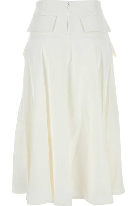 Bottega Veneta for Women Bottega Veneta Pleated Midi Skirt