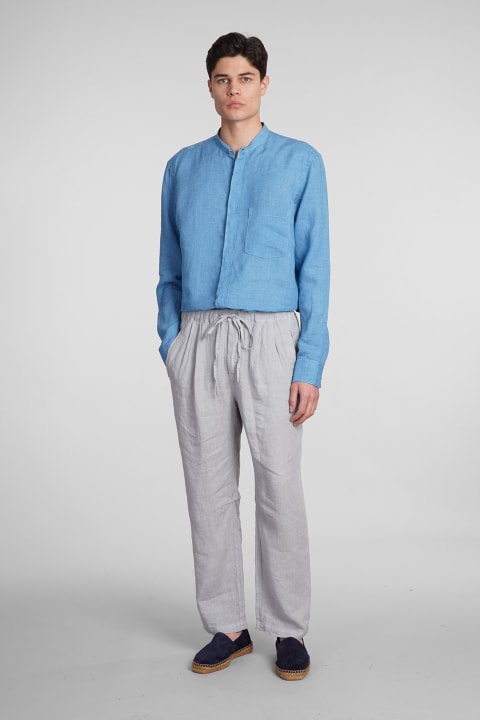 Fashion for Men Zegna Shirt In Blue Linen