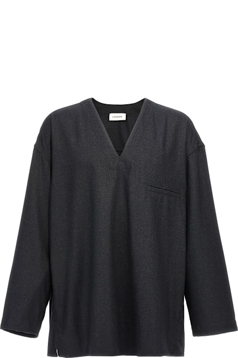 Lemaire Shirts for Men Lemaire 'v Neck Smock' Blouse